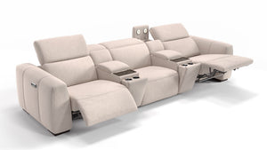 Stoff 3-Sitzer Kinosofa MILLESIMO