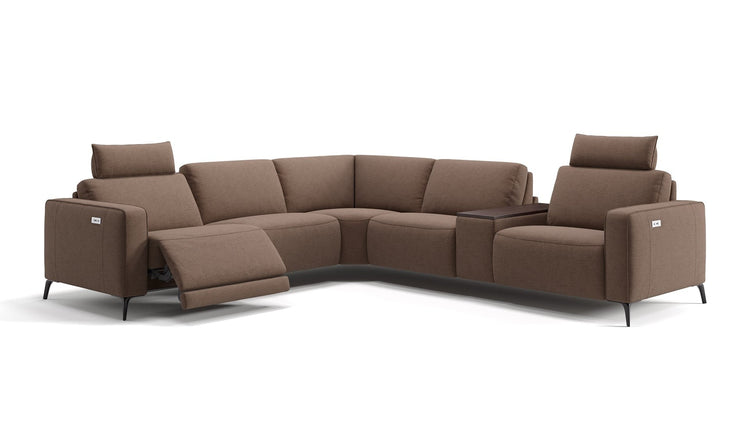 Stoff Ecksofa BARLETTA