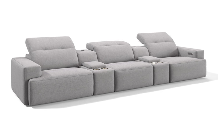 Stoff 3-Sitzer SORANO Kino Sofa
