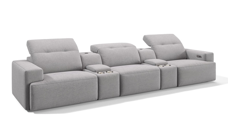 Stoff 3-Sitzer SORANO Kino Sofa