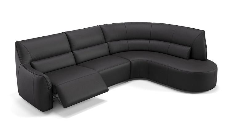 Leder Ecksofa PESARO