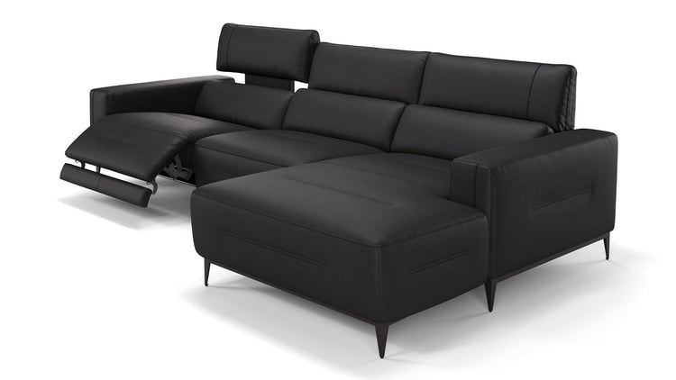 Leder Ecksofa TERAMO