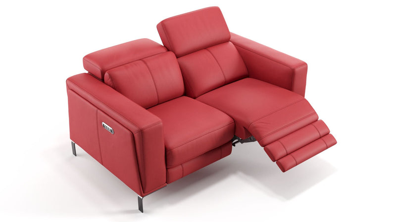 Leder 2-Sitzer Sofa CASOLI