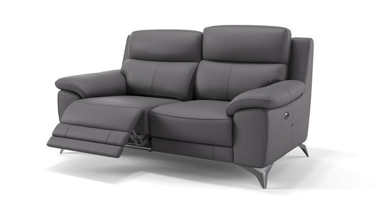 Leder 2-Sitzer Sofa LANTELLA