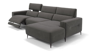 Stoff Ecksofa TERAMO
