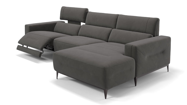 Stoff Ecksofa TERAMO