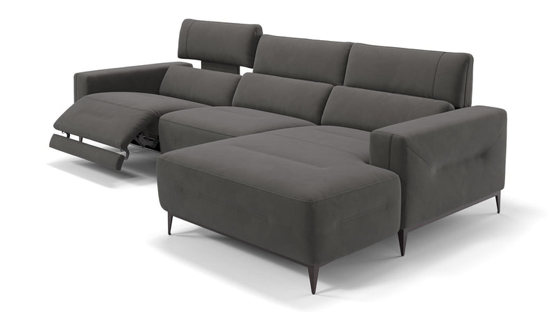 Stoff Ecksofa TERAMO