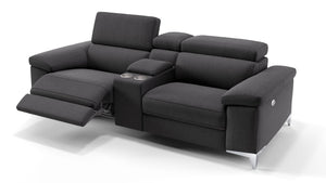 Stoff 2-Sitzer Kinosofa mit einer Mittelkonsole VENOSA